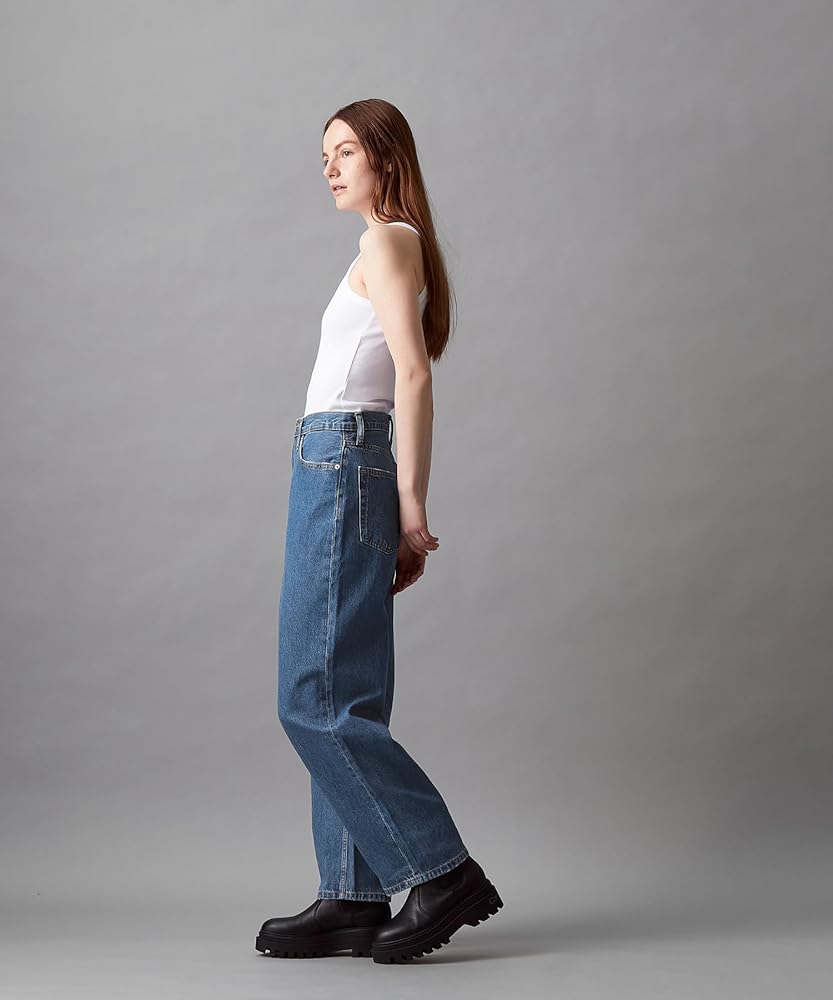   90s ルーズブルートパースジーンズ Jennie着用 Amazon | (カルバンクライン) CALVIN KLEIN 90sルーズ ブルー